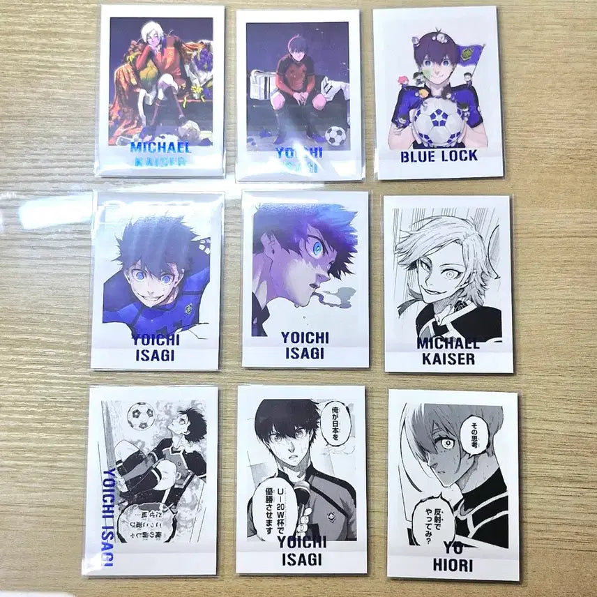 [SOLD OUT] 블루록 원화 파샤 일괄 미하엘 카이저 이사기 요이치 히오리