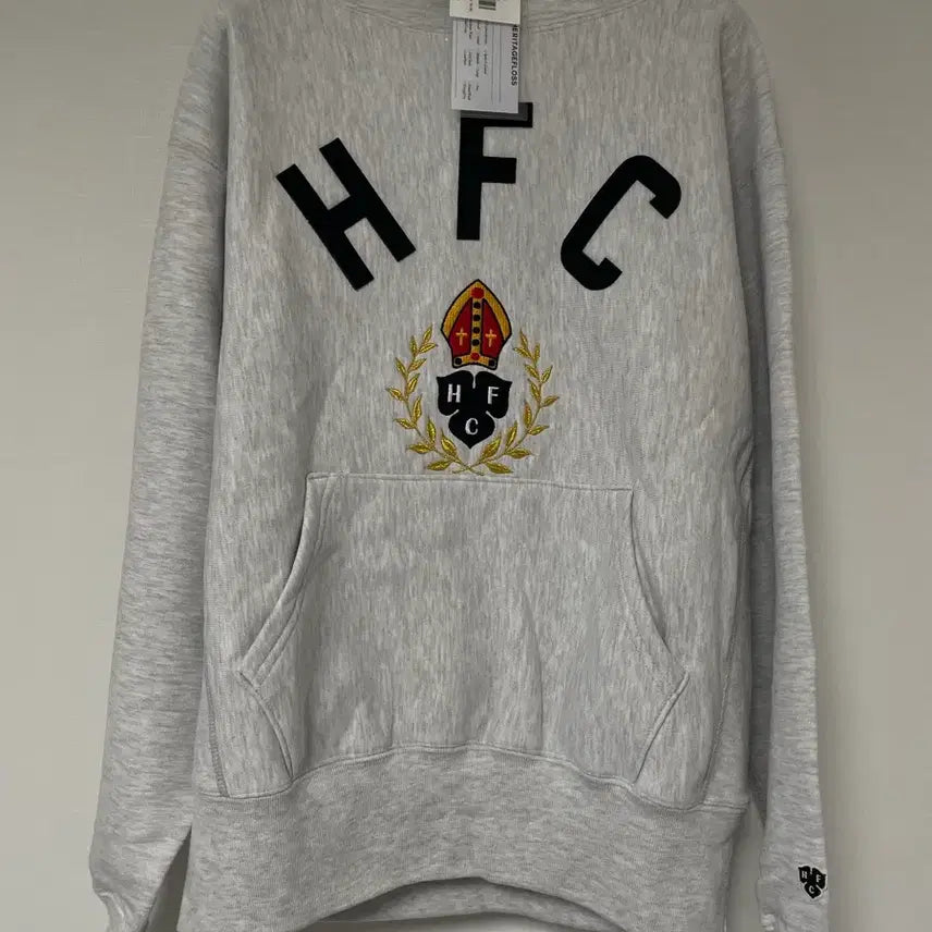 [BUNJANG] Heritage Floss 10th Anniversary Hoodie Grey Size S / (새상품) 헤리티지플로스 10주년 후드