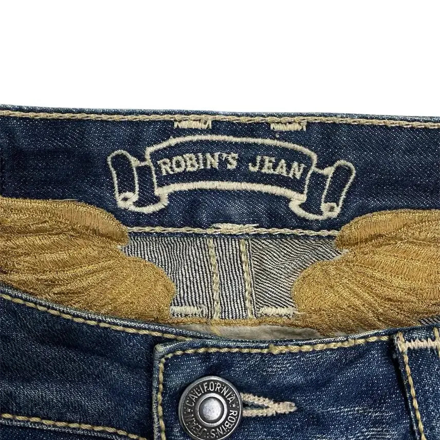 [BUNJANG] Robins Jean Y2K Vintage Wings Denim Jeans - 30 Inch / 로빈스진 Y2K 빈티지 날개 데님 청바지-30인치