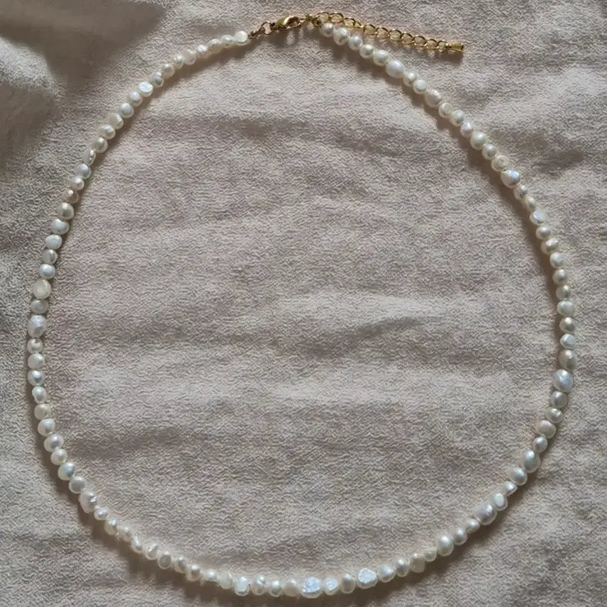 [SOLD OUT] 천연 담수진주 목걸이