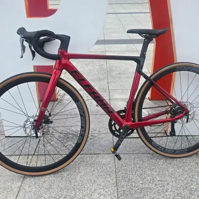 [BUNJANG] Elpama Lodner Magma Red Road Bike / 엘파마 로드너 판/대