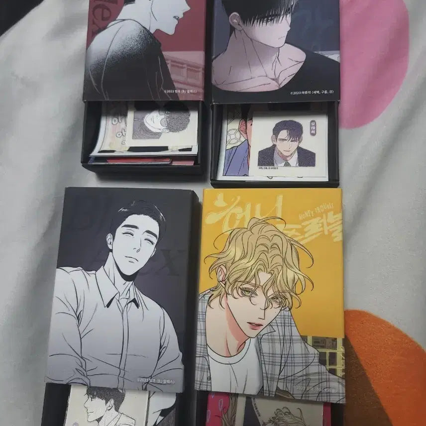 [BUNJANG] Sae-Byuk-Gu-Reum Gang Alex Collection Sticker Bundle Set with Ttiboo Seal / 새벽 구름 강 허니트러블 알렉스 컬렉션 스티커 띠부실 포함 일괄