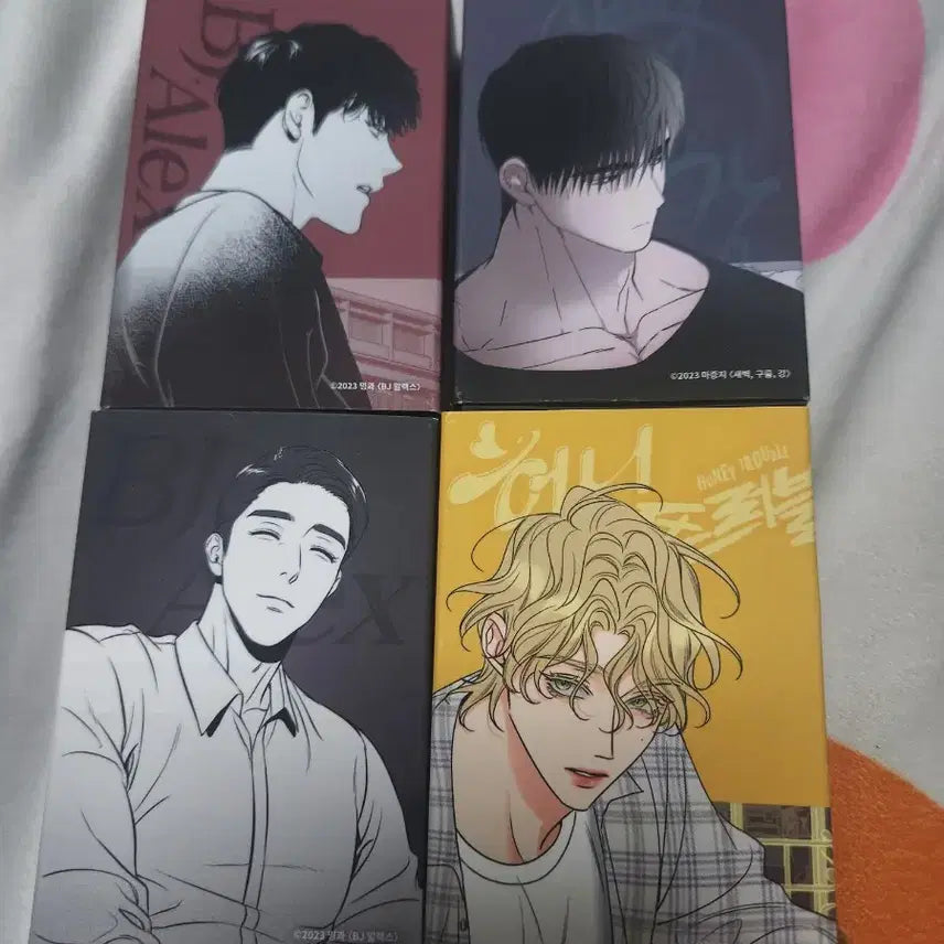 [BUNJANG] Sae-Byuk-Gu-Reum Gang Alex Collection Sticker Bundle Set with Ttiboo Seal / 새벽 구름 강 허니트러블 알렉스 컬렉션 스티커 띠부실 포함 일괄