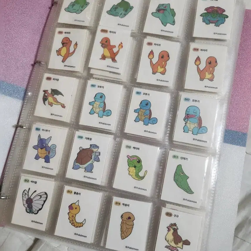 [BUNJANG] Pokemon Sticker Collection Box Set / 포켓몬스터 띠부띠부씬 및 보관함 팝니다.