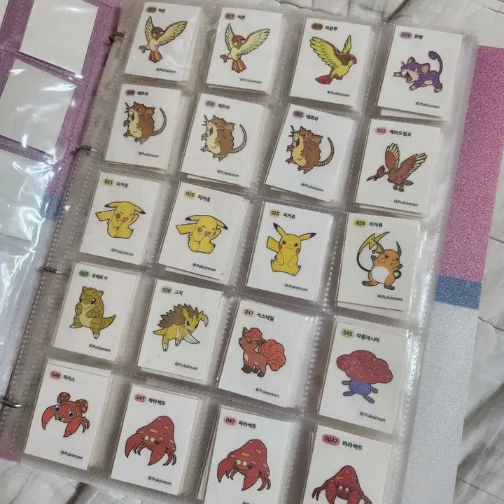 [BUNJANG] Pokemon Sticker Collection Box Set / 포켓몬스터 띠부띠부씬 및 보관함 팝니다.
