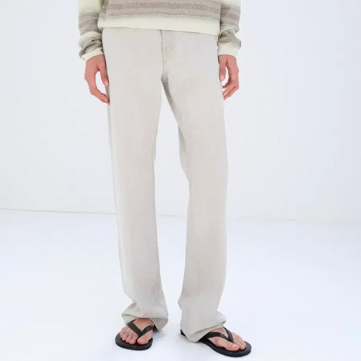 [BUNJANG] Auralee 26ss Faded Hard Twist Brown Denim 5P Pants / (새상품) 26ss 오라리 페이디드 하드 트위스트 브라운 데님 5P 팬츠