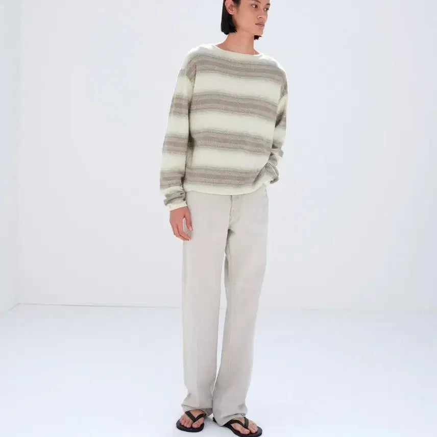 [BUNJANG] Auralee 26ss Faded Hard Twist Brown Denim 5P Pants / (새상품) 26ss 오라리 페이디드 하드 트위스트 브라운 데님 5P 팬츠