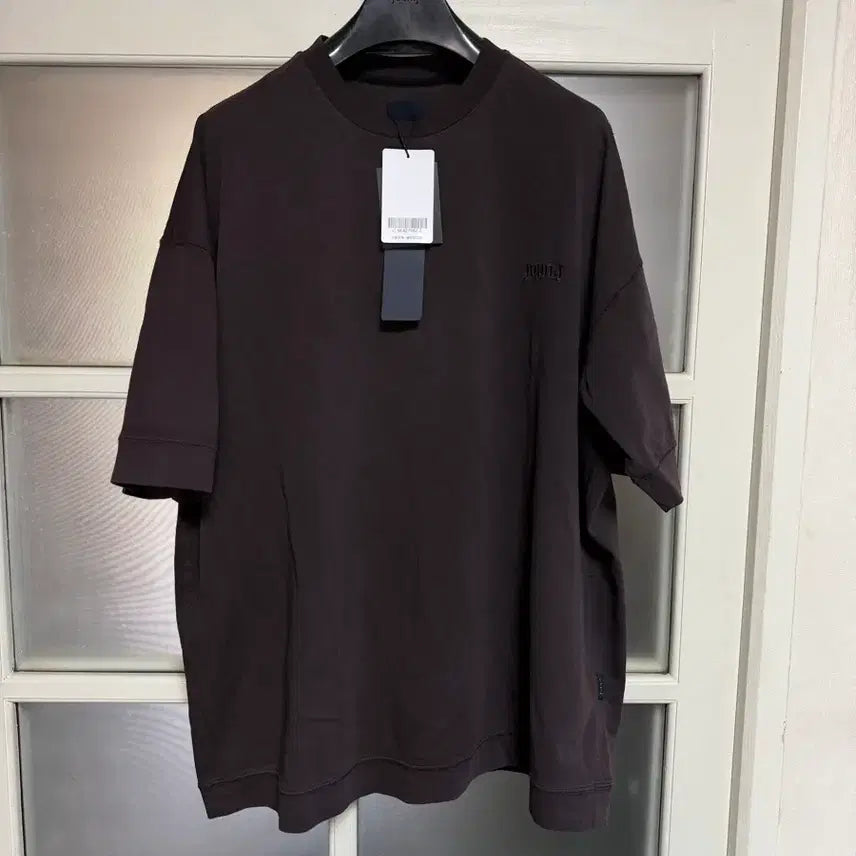 [SOLD OUT] 준지 25ss ARCHIVE TOUR 오버핏 숏슬리브 -와인