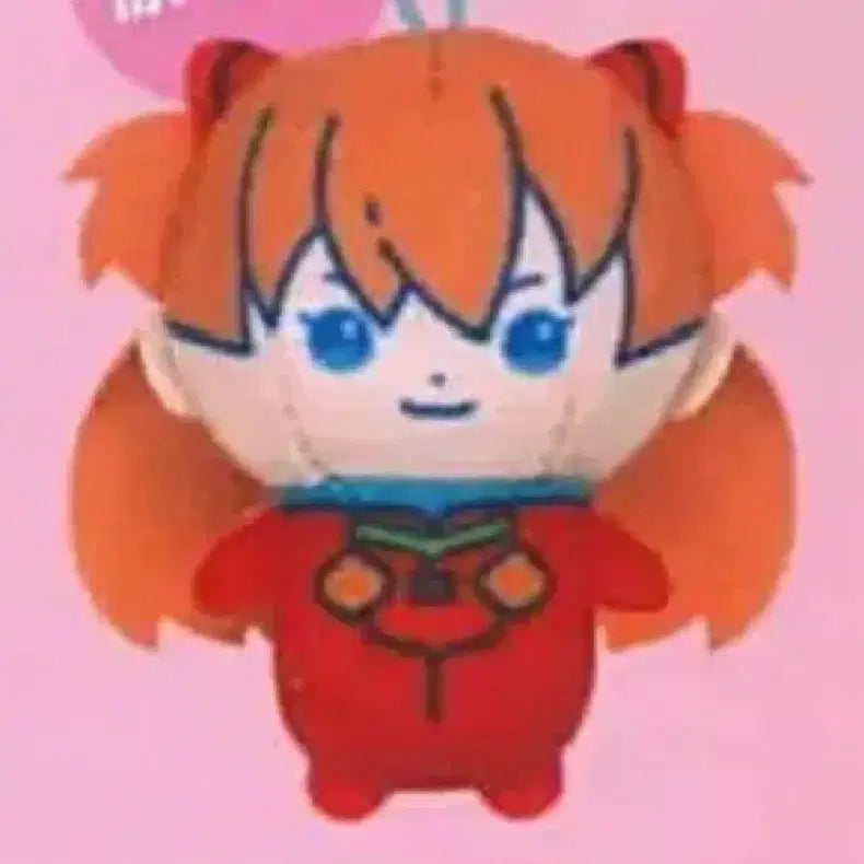 [BUNJANG] Neon Genesis Evangelion Asuka Langley Soryu Plush Keychain Bundle Set (Sealed) / 미개봉 에반게리온 푸치 누이구루미 가챠 아스카 키링