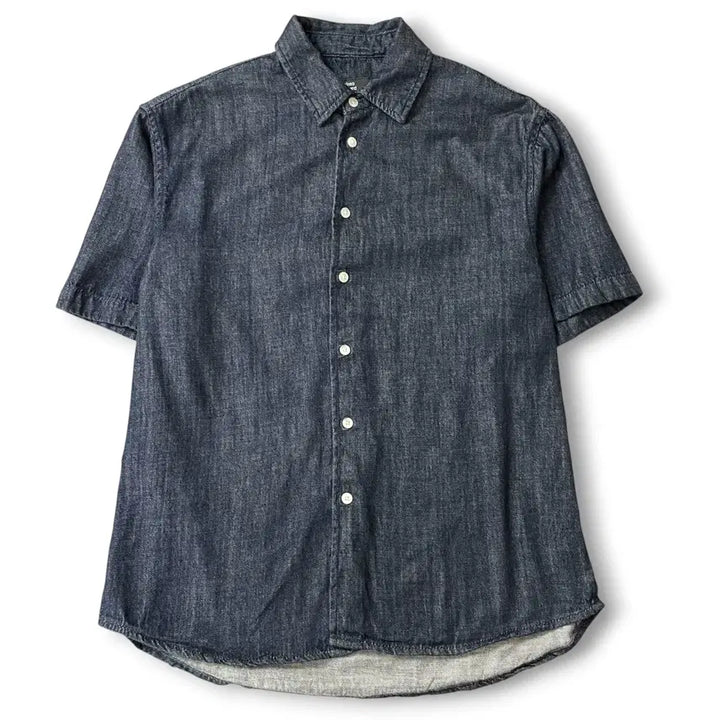 [BUNJANG] Musinsa Standard Relaxed Fit Denim Shirt / 무신사 스탠다드 릴렉스드 데님 셔츠 s