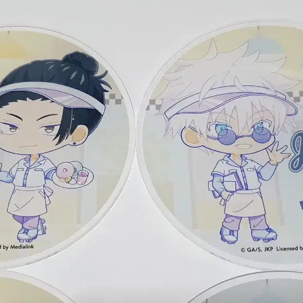 [BUNJANG] Jujutsu Kaisen Collaboration Cafe Acrylic Coaster Bundle Set / 주술회전 애니메이트 카페 아크릴 코스터 특전 일괄