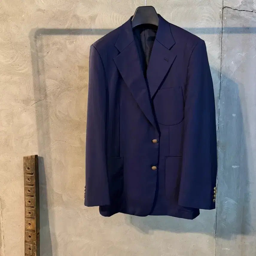 [BUNJANG] Tailorable Gold Button Blazer Men&