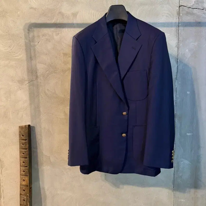 [BUNJANG] Tailorable Gold Button Blazer Men&