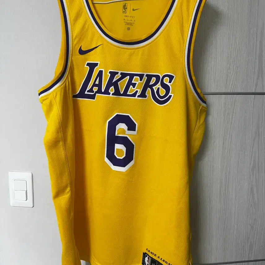 [BUNJANG] Nike LeBron James LA Lakers Selected Edition Jersey Amarillo / 나이키 르브론 제임스 LA레이커스 셀렉티드 에디션 저지 아마릴로