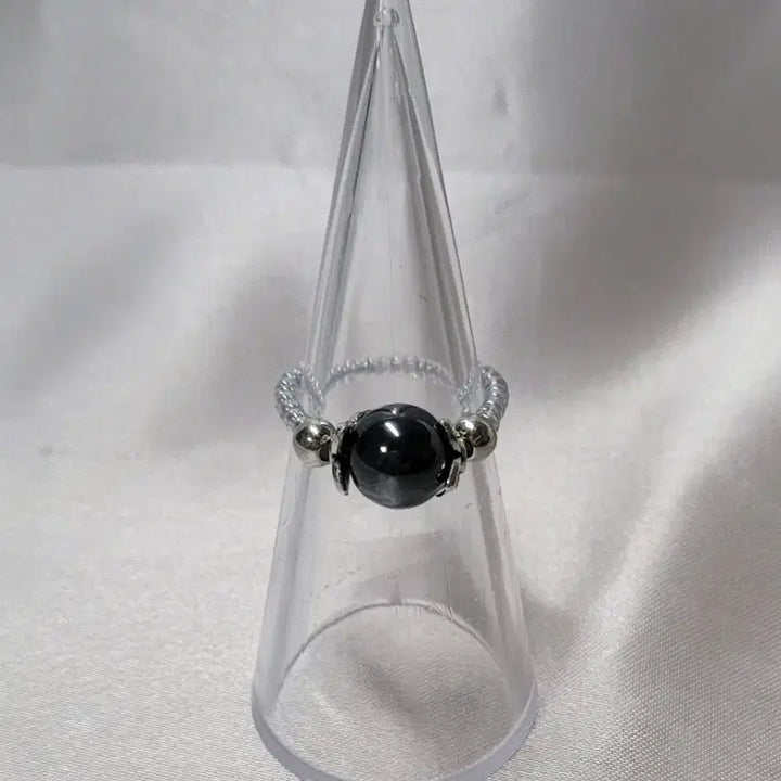 [BUNJANG] Hematite Gemstone Ring / 헤마타이트 원석 반지