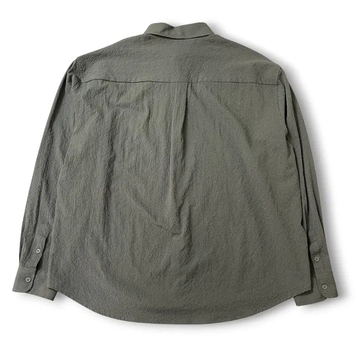 [BUNJANG] Deep House Khaki Kamil Shearling Shirt L / 디프 하우스 카키컬러 카미 시어커서 셔츠 L
