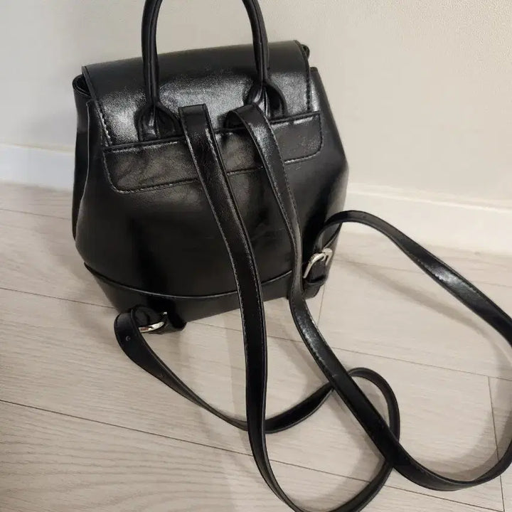 [BUNJANG] Leather Mini Backpack / 가죽 미니 백팩