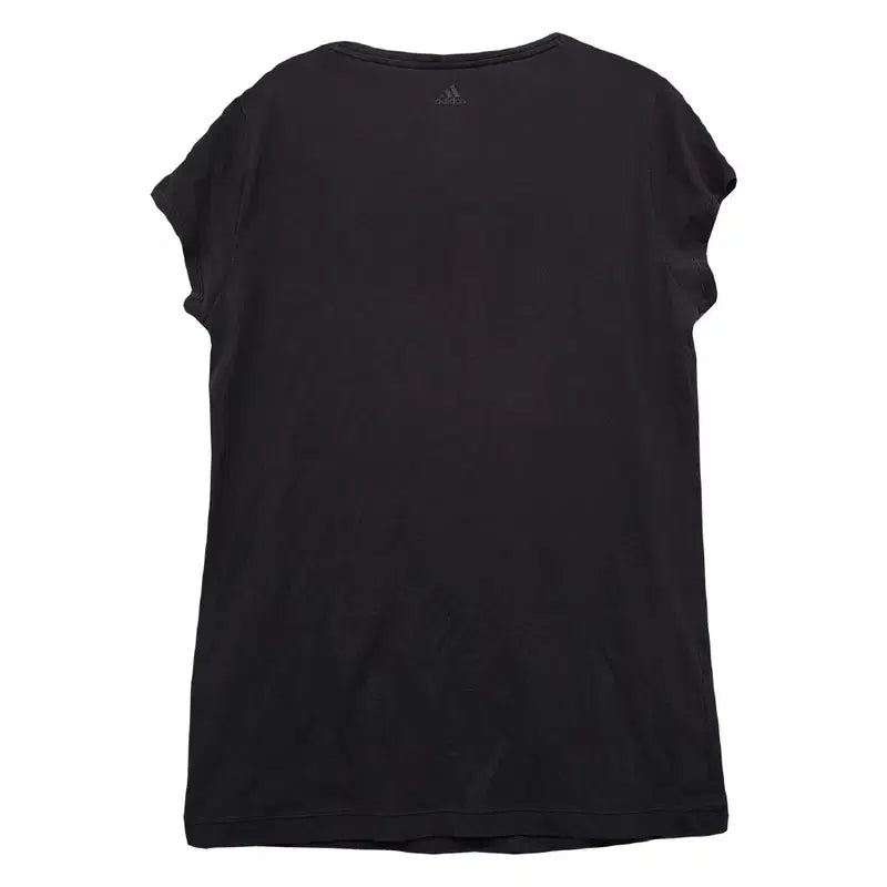 [BUNJANG] Adidas Printing Black Short Sleeve T-Shirt / 아디다스 프린팅 블랙 숏 반팔티 095