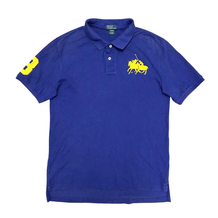 [BUNJANG] Polo Ralph Lauren Big Pony Chief Keeper Navy Blue Polo Shirt (XL) / 폴로 빅포니 치프키프 네이비 블루 카라티(XL(18-20))