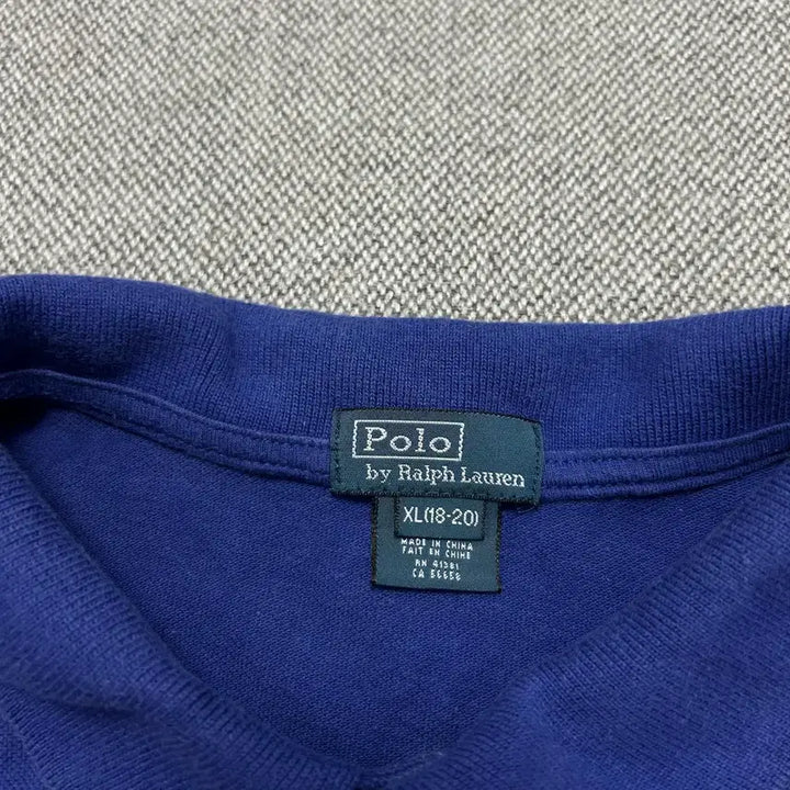 [BUNJANG] Polo Ralph Lauren Big Pony Chief Keeper Navy Blue Polo Shirt (XL) / 폴로 빅포니 치프키프 네이비 블루 카라티(XL(18-20))