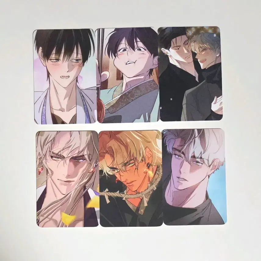 [BUNJANG] Jaime Shop Sin Gyeol Collection Photocard Bundle Set / 재이미샵 레진코믹스 신결 컬렉션 포토카드 컬포 포카 굿즈 일괄 원가