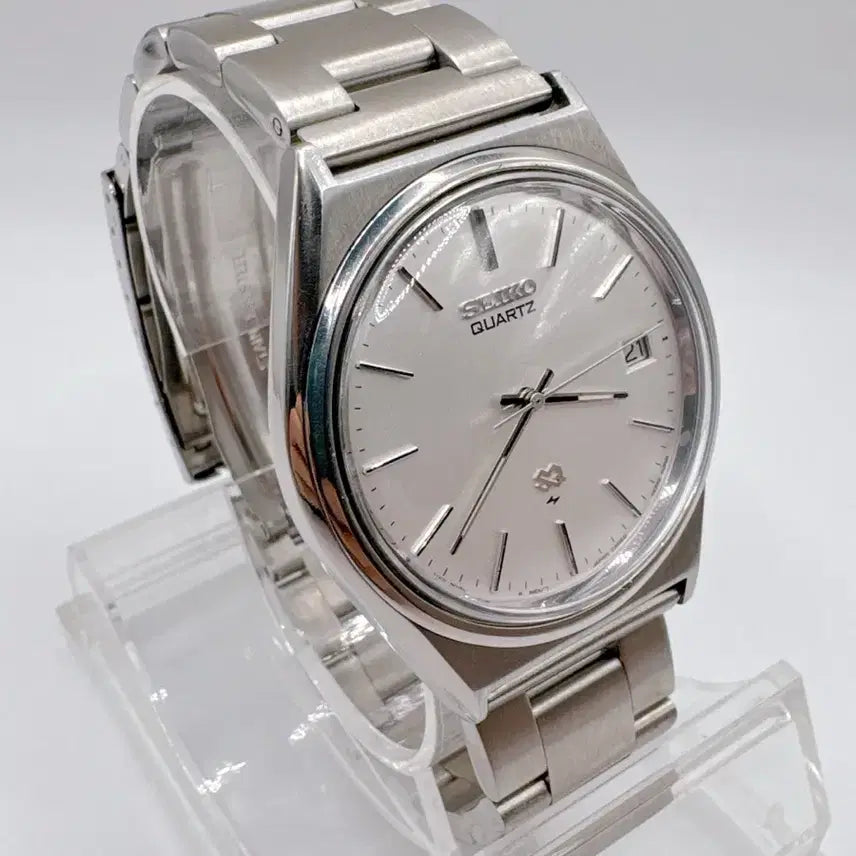 [BUNJANG] Vintage 1980s Seiko SQ Day-Date Quartz Watch / 1980s 빈티지 세이코 SQ 데이온리 쿼츠 손목시계