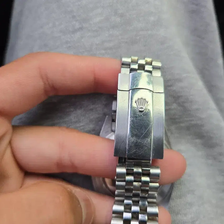 [BUNJANG] Rolex Datejust 41mm Silver White Dial Watch / 로렉스 데이저스트 실버