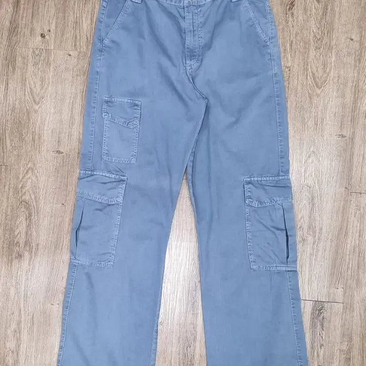 [BUNJANG] Zara Washed Wide Cargo Pants / 자라 워싱 와이드 카고 팬츠 8size _ 여성, 28~29in