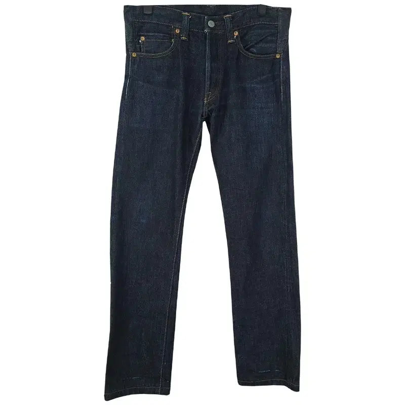 [BUNJANG] Momotaro Jeans 0705 Straight Selvedge Denim Pants / 모모타로 진스 재팬 0705 스트레이트 셀비지 데님 팬츠 P01806