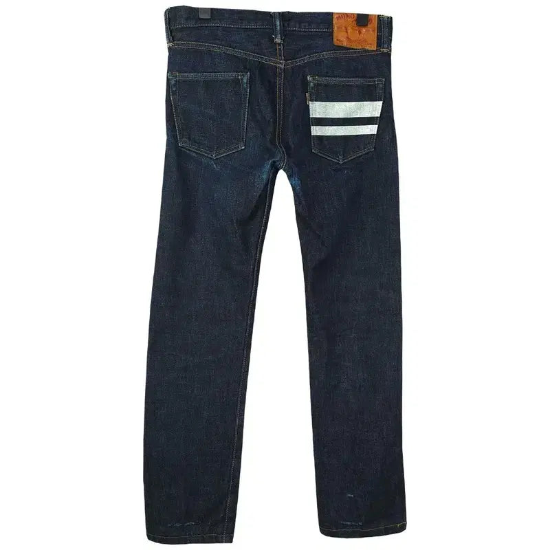[BUNJANG] Momotaro Jeans 0705 Straight Selvedge Denim Pants / 모모타로 진스 재팬 0705 스트레이트 셀비지 데님 팬츠 P01806