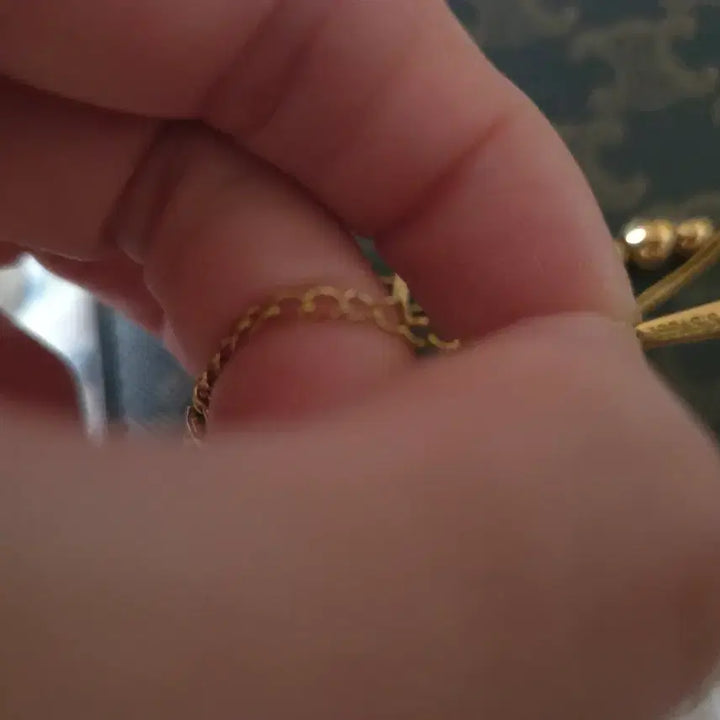 [BUNJANG] Stainless Steel Ball Point Necklace (Gold Color) / 스테인리스 볼 포인트 목걸이 (골드컬러)