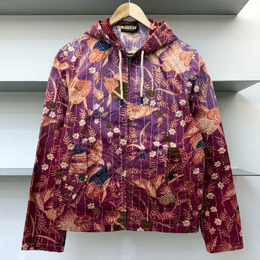 [BUNJANG] Polo Ralph Lauren Rugby India Ethnic Cotton Hooded Jacket / 폴로랄프로랜 럭비 인디아 에스닉 코튼 후드 자켓