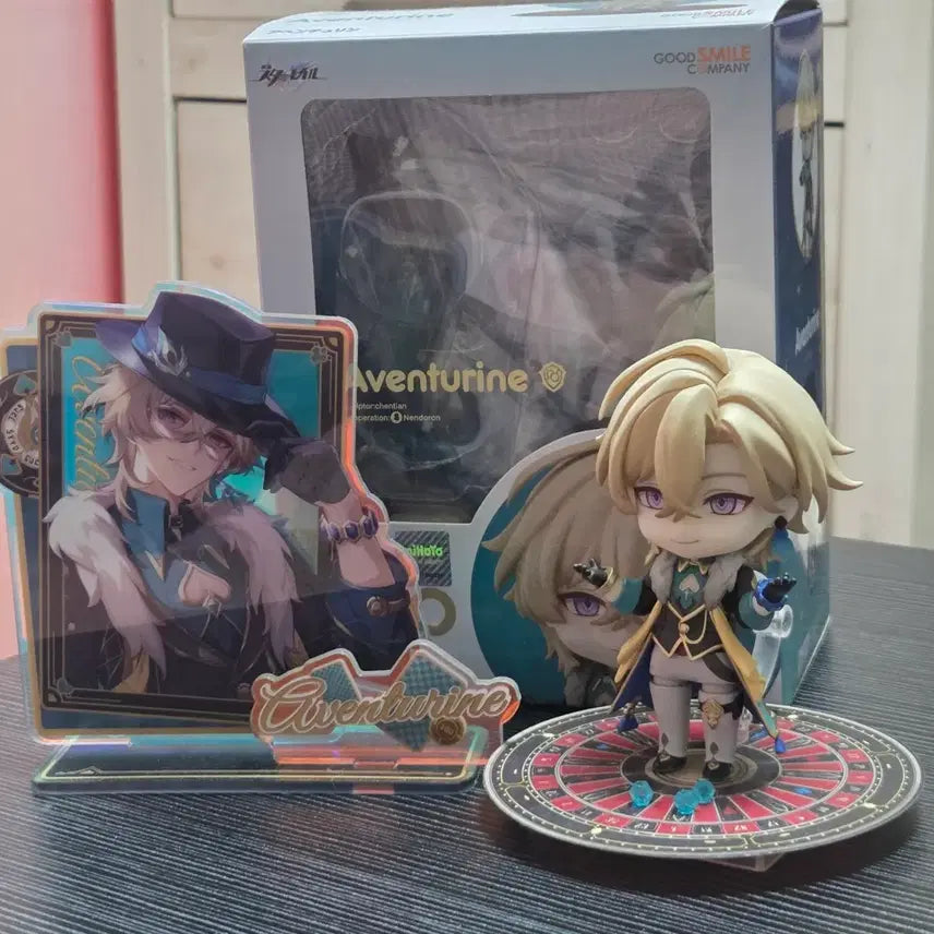[BUNJANG] Honkai: Star Rail Aventurine Nendoroid with Box and Bonus Acrylic Stand / 붕스 어벤츄린 넨도로이드 (박스O 특전아크릴O)