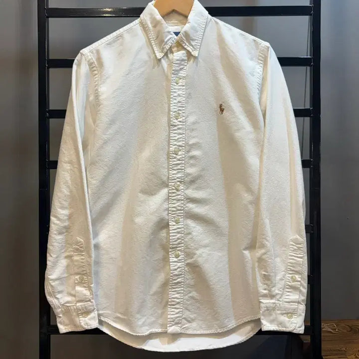 [BUNJANG] Ralph Lauren Classic Fit Oxford Button-Down Shirt White / [S] 랄프로렌 클래식핏 옥스포드 버튼다운 셔츠 화이트 4.5
