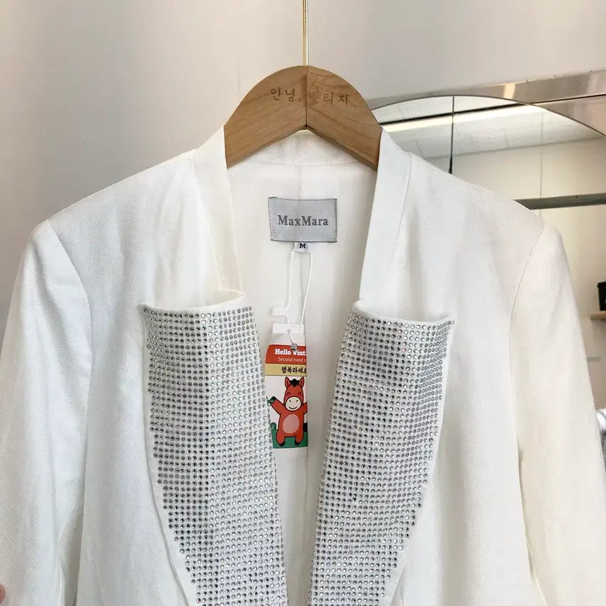 [BUNJANG] Max Mara Summer Jacket Size M / 막스마라 여름 자켓 M Max Mara Summer Jacket