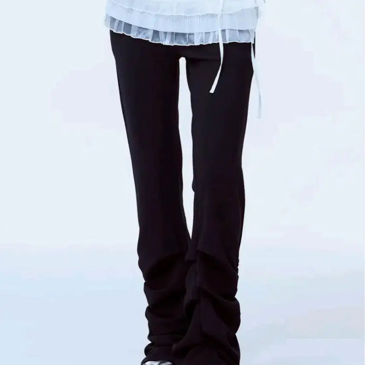 [BUNJANG] Love is True PA Frill Wrap Skirt White / 러브이즈트루 PA 프릴 워프 스커트 화이트