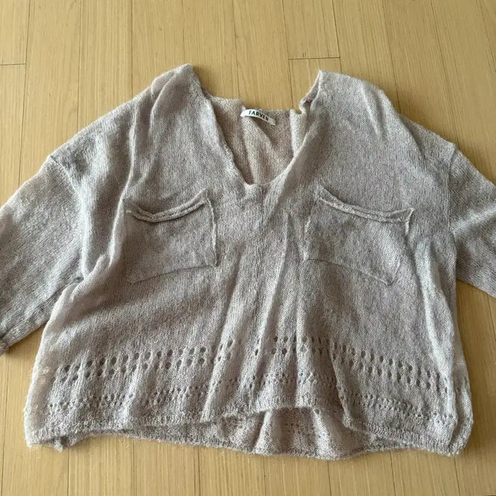 [BUNJANG] Parbang Short Sleeve Knit / 파르벵 반팔 니트