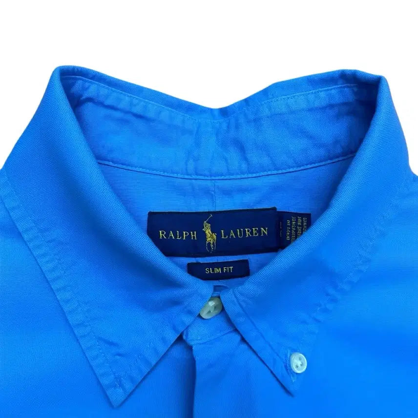 [BUNJANG] Polo Ralph Lauren Short Sleeve Shirt Blue / 폴로 랄프로렌 반팔 셔츠 블루