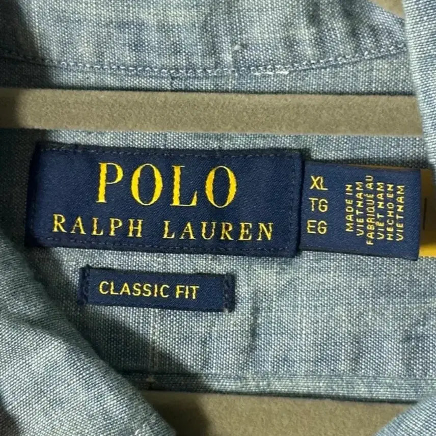 [BUNJANG] Polo Ralph Lauren Denim Shirt XL / 폴로데님셔츠