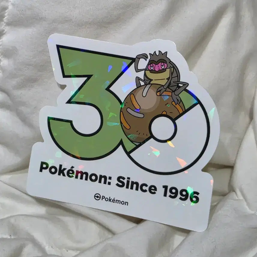 [BUNJANG] Gurude Logo Sticker Pokemon 30th Anniversary / 구르데 로고 스티커 포켓몬 30주년