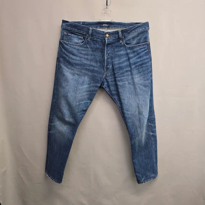 [BUNJANG] Polo Ralph Lauren Sullivan Slim Crop Denim Pants / 폴로 랄프로렌 설리반 슬림 크롭 데님 팬츠 36