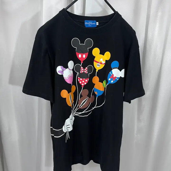[BUNJANG] Disney Cotton Short Sleeve T-Shirt Size L / Disney  디즈니 반팔티셔츠