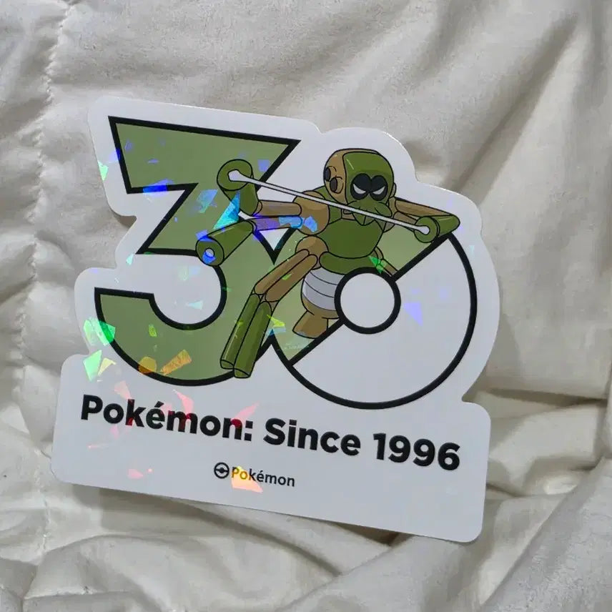 [BUNJANG] Trafalgar Logo Sticker Pokemon 30th Anniversary / 트래피더 로고 스티커 포켓몬 30주년