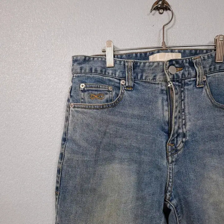 [BUNJANG] Plac Washed Straight Leg Jeans Size 31 / 플랙 워싱 일자청바지 31