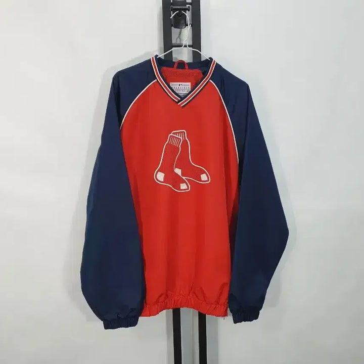 [BUNJANG] Genuine Merchandise MLB Boston Red Sox Windbreaker Warm-up Jacket / 제뉴인 머천다이즈 MLB 보스턴 레드삭스 바람막이 웜업