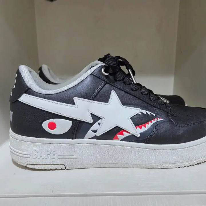 [BUNJANG] A Bathing Ape BAPE STA Matte Black Sneakers / 베이프스타