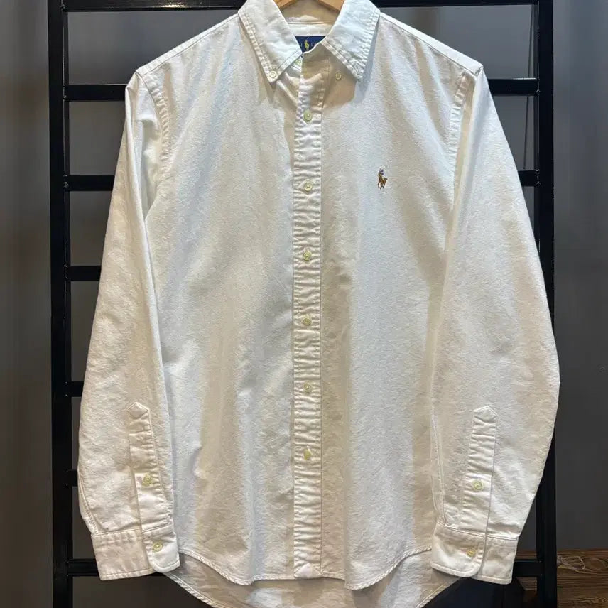 [BUNJANG] Ralph Lauren Classic Fit Oxford Button-Down Shirt White S / [S] 랄프로렌 클래식핏 옥스포드 버튼다운 셔츠 화이트 4.5