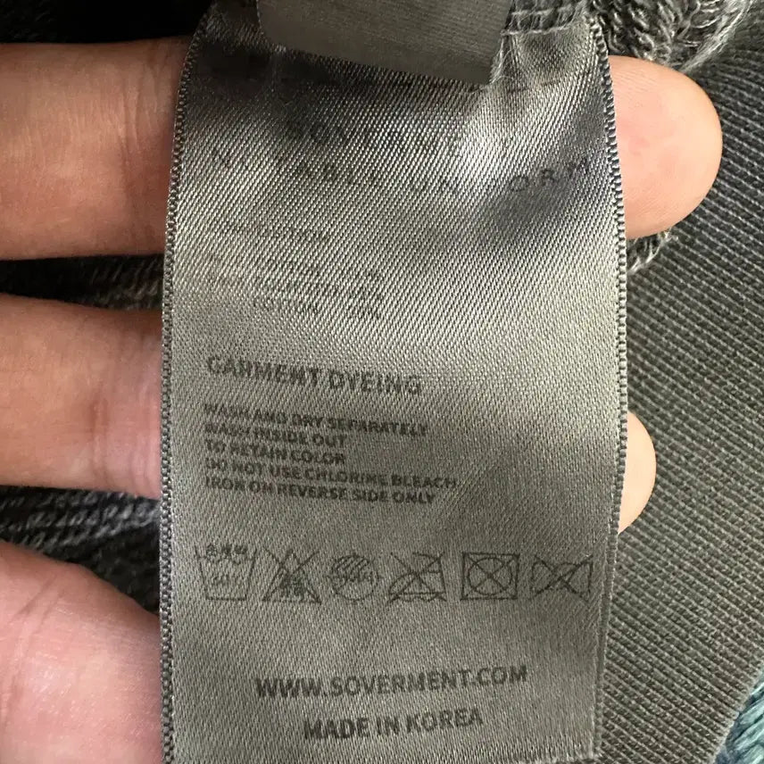 [BUNJANG] Soverment Pigment Hoodie 2XL / [2XL] 소버먼트 피그먼트 후드티 만원샵
