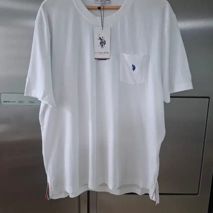 [SOLD OUT] US 폴로 아쏘ㅛㄴ 흰색 반팔 티셔츠
