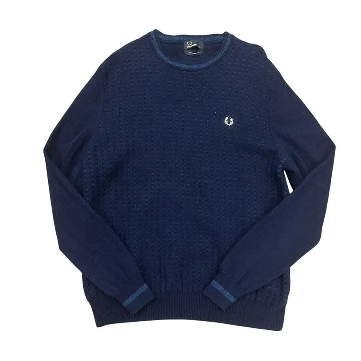[BUNJANG] Fred Perry Lambswool Knit Sweater / 프레드페리 램스울 니트